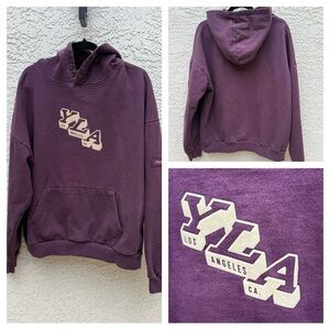 YoungLA YLA Los Angeles Graphic Hoodie Size L